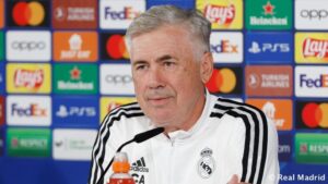 Ancelotti: "Es un partido importante porque si ganamos nos vamos a 9 puntos"