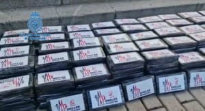 La Policía Nacional desarticula en Madrid una organización dedicada al tráfico de drogas e interviene casi 300 kilos de cocaína