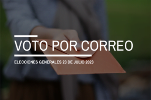 ¿Cómo votar por correo en las elecciones generales del 23 de julio?