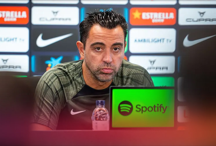 Xavi: “Tenemos una plantilla versátil”