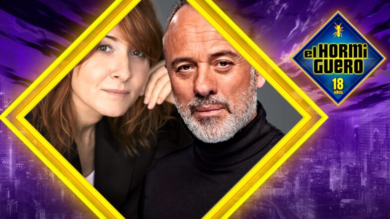 Javier Gutiérrez y Nathalie Poza hoy en El Hormiguero