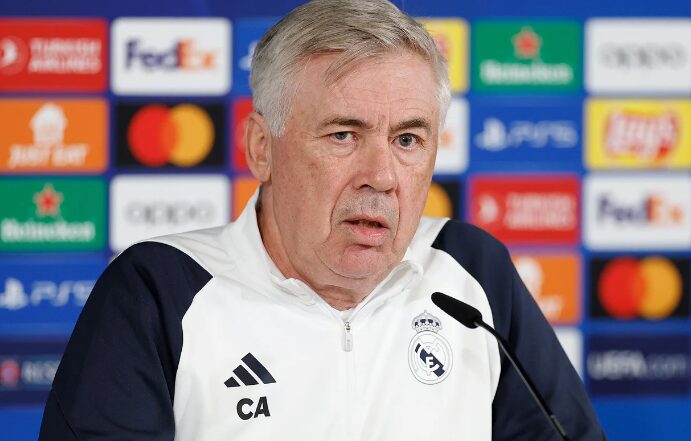 Ancelotti: "El Real Madrid debe mostrar su mejor versión ante el Leipzig en la Champions"