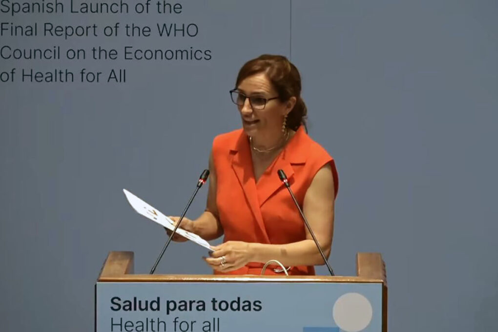 Mónica García: "Debemos Priorizar la Economía al Servicio de la Salud"