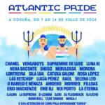El Festival Atlantic Pride 2024 Anuncia su Programa Completo: Música, Diversidad y Celebración
