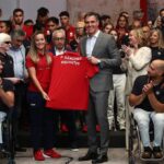 Pedro Sánchez Recibe en La Moncloa a los Equipos Olímpico y Paralímpico de París 2024