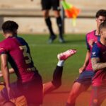 Pablo Torre marca el gol del triunfo en el amistoso del FC Barcelona