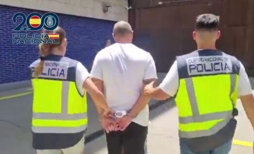 La Policía Nacional captura a uno de los fugitivos más buscados de Italia vinculado a la Camorra Romana