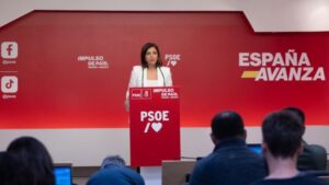 Esther Peña, PSOE, privatización sanidad, privatización educación, modelo financiación PP, Alfonso Serrano, Isabel Díaz Ayuso, sobrecoste hospital, viaje Venezuela PP, gestión PP, derroche fondos públicos