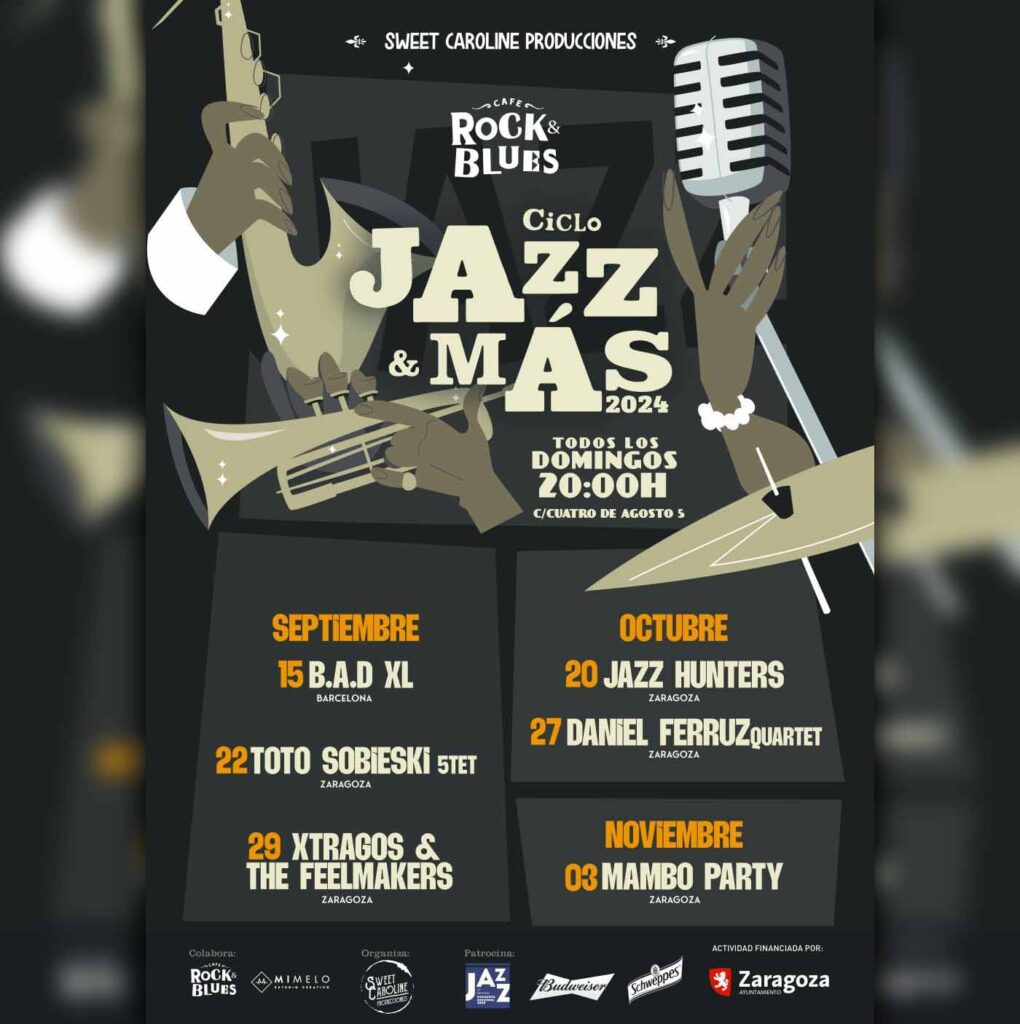 El Rock & Blues Café presenta la séptima edición de Jazz y Más con entrada libre