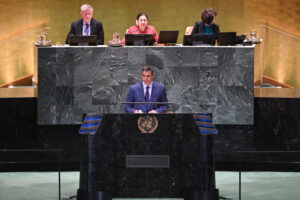 El presidente del Gobierno, Pedro Sánchez, ha destacado la necesidad de reformar el sistema multilateral para hacerlo más inclusivo y eficaz, durante su intervención en la Cumbre del Futuro en la Asamblea General de Naciones Unidas.