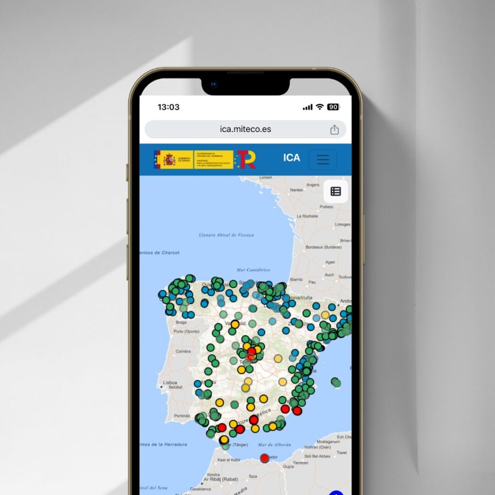 Controla la Calidad del Aire Desde tu Móvil con la Nueva App del Ministerio de Transición Ecológica