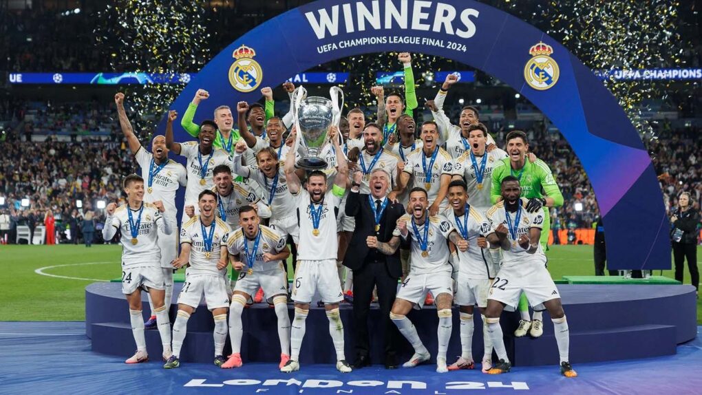 Conquista histórica del Real Madrid lo posiciona como favorito para el Club del Año del Balón de Oro 2024