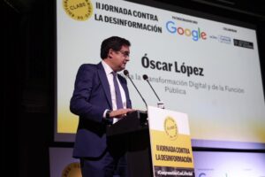 Óscar López: “La IA es una herramienta esencial para garantizar información veraz y combatir bulos”