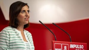 Esther Peña: "El PSOE actúa con contundencia ante la corrupción, a diferencia del PP"