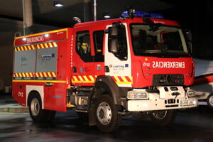 Controlado un incendio en la bodega Val Miñor de O Rosal sin daños personales