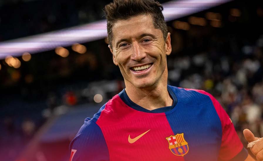 Lewandowski entra en la leyenda del Clásico con dos goles que marcan nuevos hitos