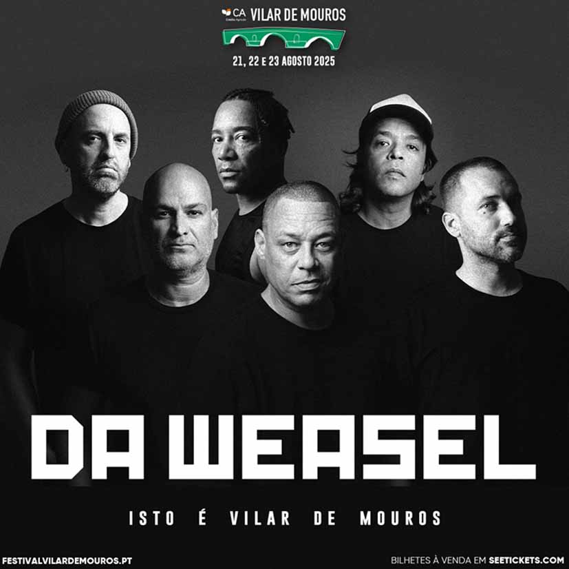 Da Weasel, primera confirmación del Festival CA Vilar de Mouros 2025