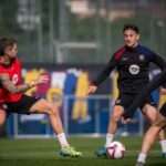 El Barça regresa a los entrenamientos para preparar su visita a Balaídos