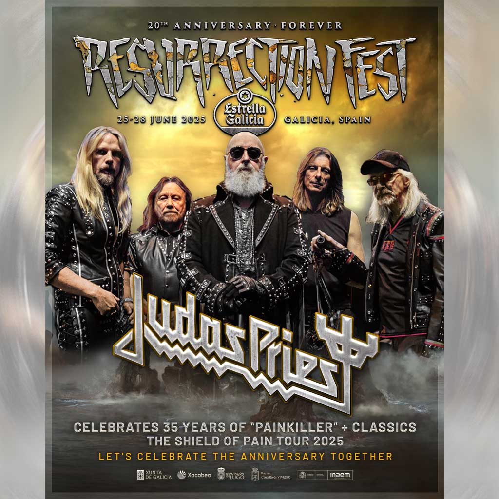 Viveiro será testigo de los 35 años de «Painkiller» con Judas Priest en el Resurrection Fest