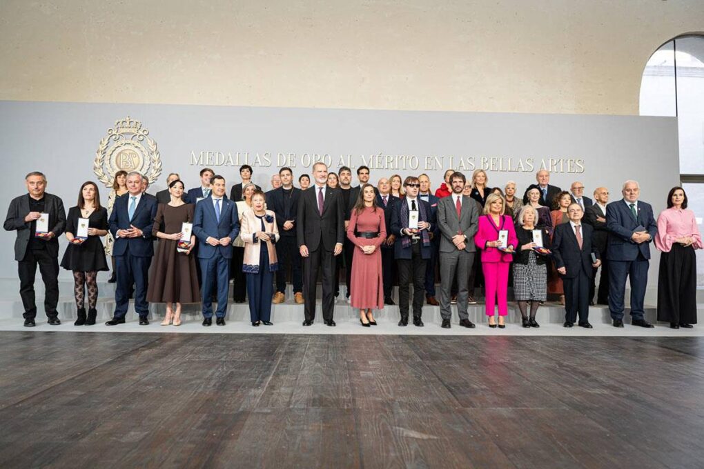 Cultura reconoce y entrega las Medallas de Oro al Mérito en las Bellas Artes