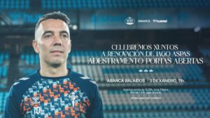 Los Reyes Magos llegan a Balaídos: entrenamiento abierto y homenaje a Iago Aspas