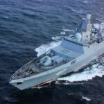 La Armada española vigila por tercera vez este año a la poderosa fragata rusa Almirante Gorshkov