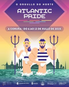 El Atlantic Pride 2025 regresa a A Coruña: grandes conciertos y actividades inclusivas