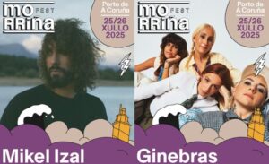 Morriña Festival 2025 confirma a Mikel Izal y Ginebras en su cartel