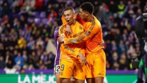 Mbappé lidera al Real Madrid con un 'hat-trick' y consolida su liderazgo en La Liga