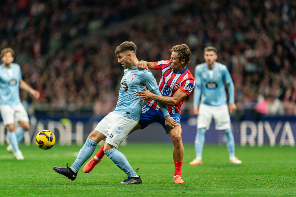 El Celta empata ante el Atlético de Madrid en el Metropolitano (1-1)