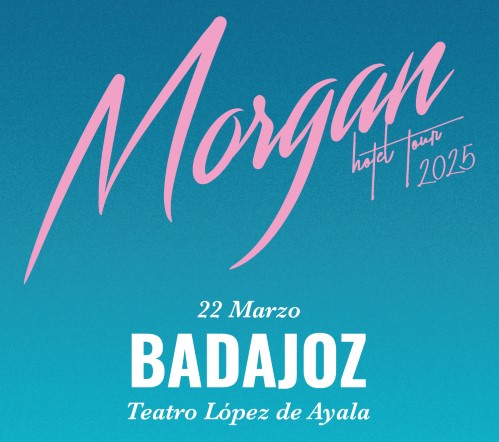 Morgan regresa a los escenarios con su "Hotel Morgan": una gira imperdible con primera parada en Badajoz